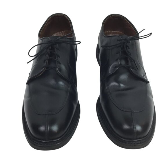 Allen Edmonds Classic Ashton Split Toe Mens 10 Leather Oxford Dress Shoes Black - Picture 2 of 12